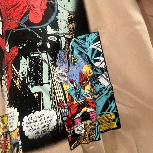 Marvel Tan Graphic Sweatshirt Hoodie - Picture 7 of 9